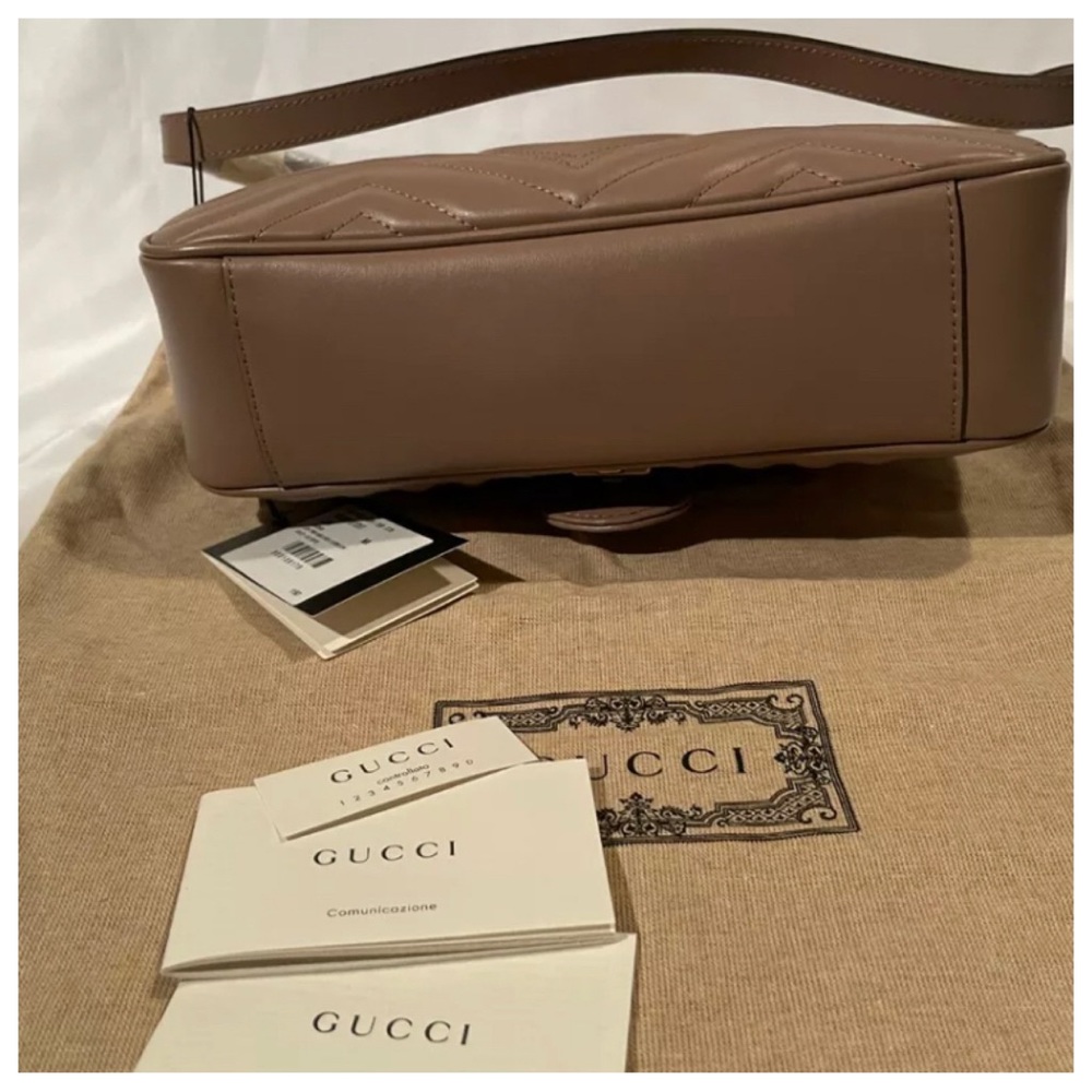 BNWT Authentic Gucci Marmont Small Shoulder Bag - Picture 6 of 11